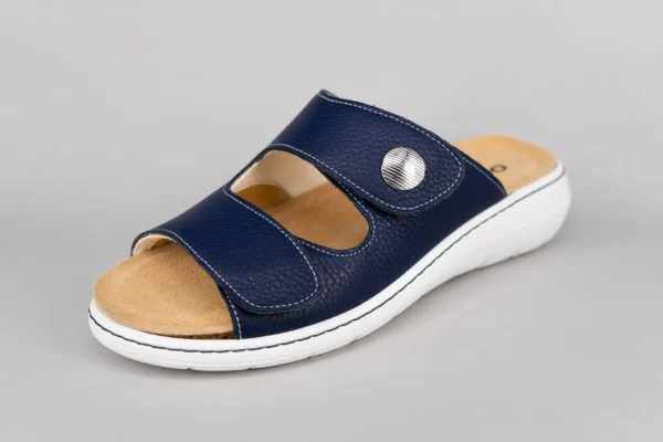 Therapie Pantoffeln Marineblau